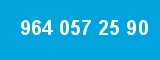 964 057 25 90 964 057 25 90